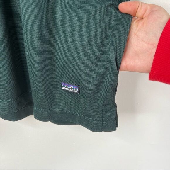 Patagonia Green Capilene Turtleneck Base Layer Long Sleeve size XL - Picture 6 of 10